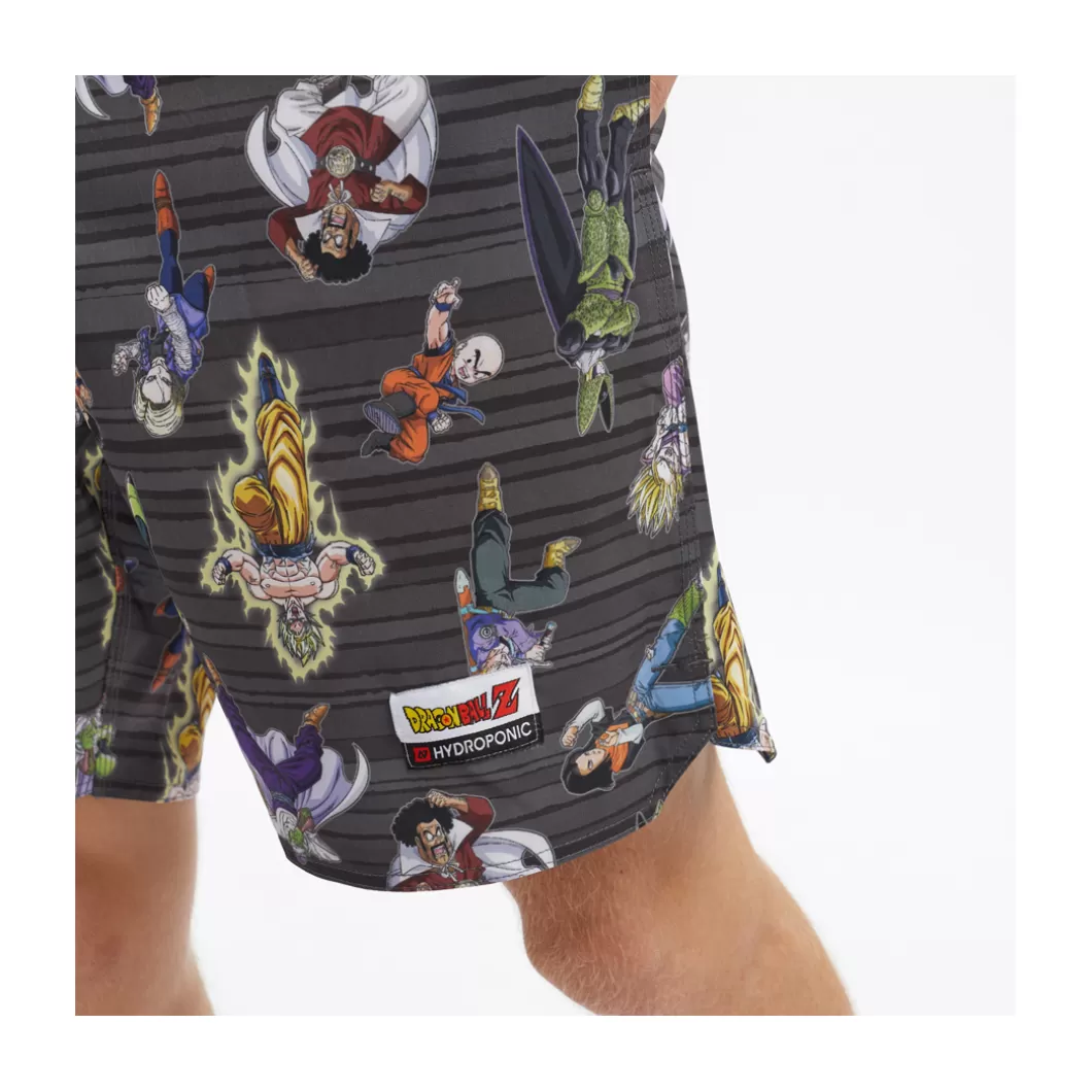 New Boardshorts Youth 16' Dragon Ball Z Cell Dark Grey Youth Boardshorts Youth