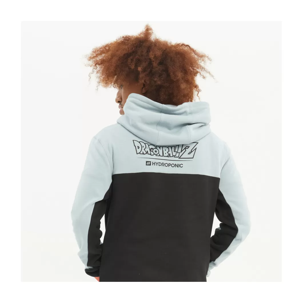 Clearance Hoodie Dragon Ball Z Goku Saiyan Misty Blue / Black / Terracota Adult Hoodies