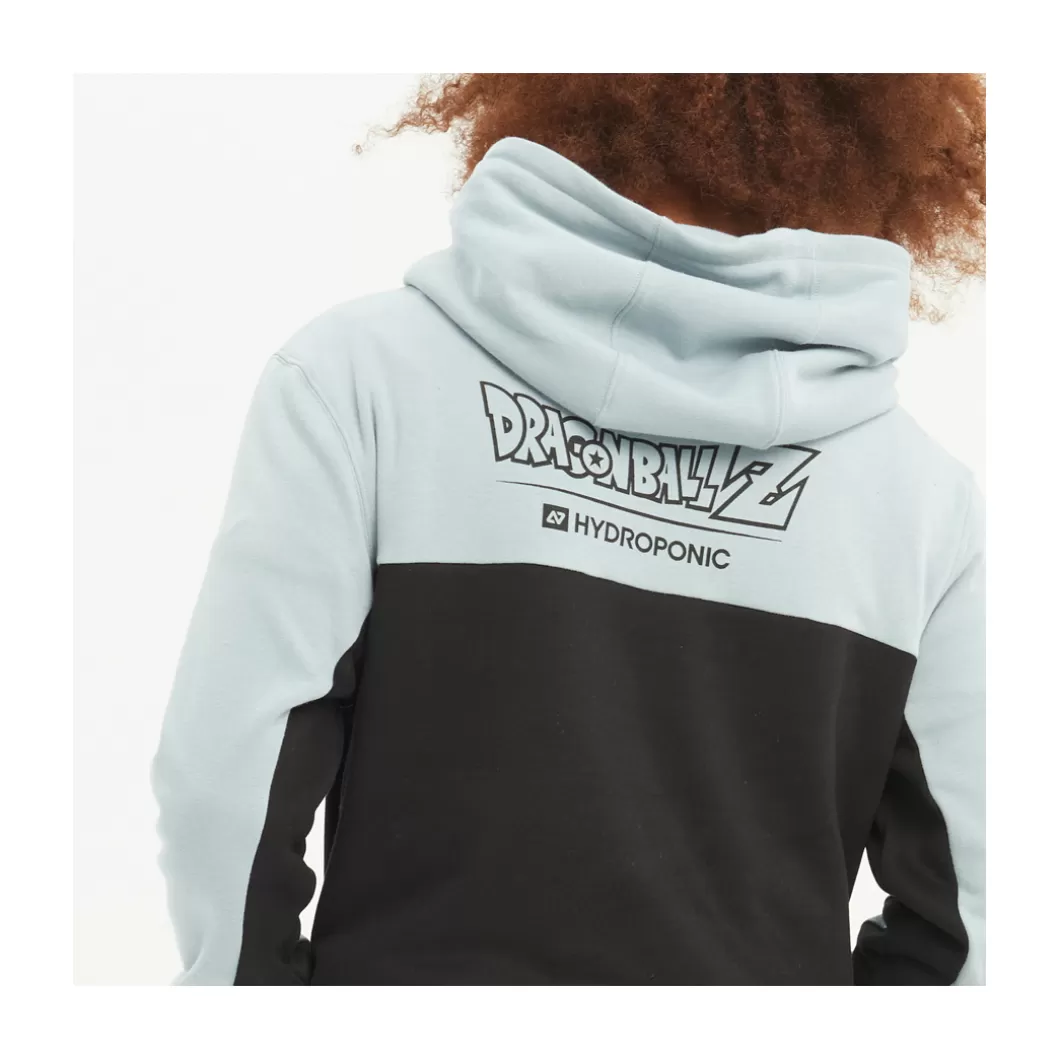 Clearance Hoodie Dragon Ball Z Goku Saiyan Misty Blue / Black / Terracota Adult Hoodies