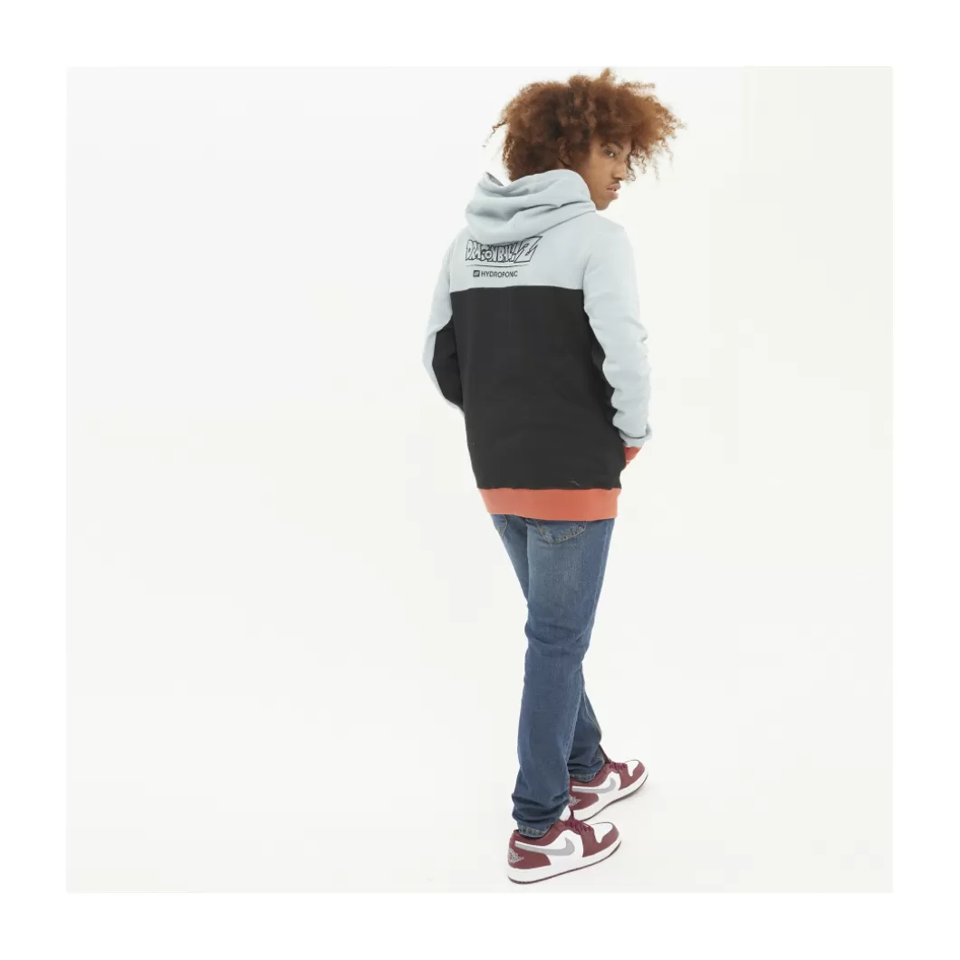 Clearance Hoodie Dragon Ball Z Goku Saiyan Misty Blue / Black / Terracota Adult Hoodies