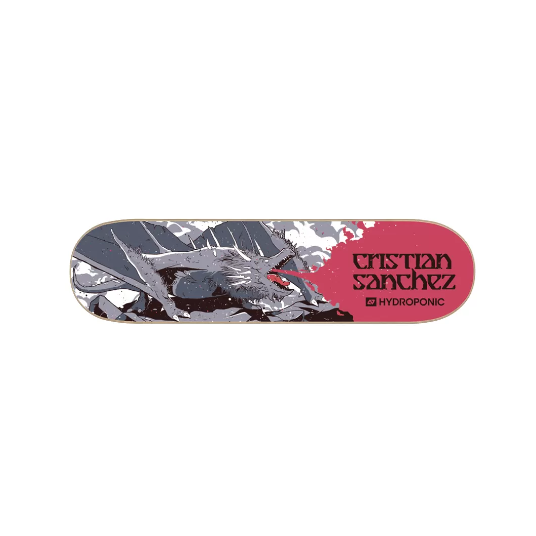 Cheap Skate Deck Cristian Sanchez Dragon / Random Ply Color Size 8
