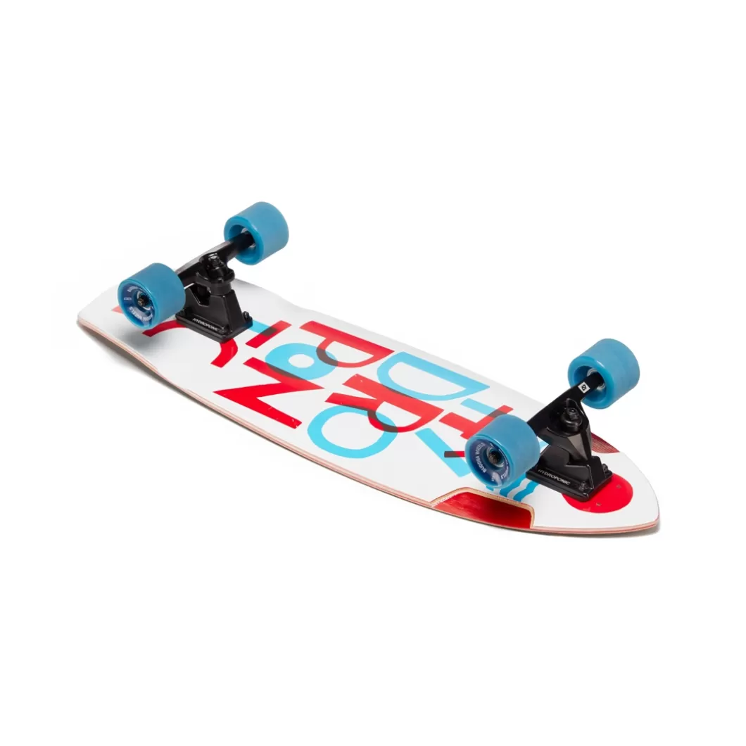 Clearance Surfskate Diamond Type White Surfskate Completes