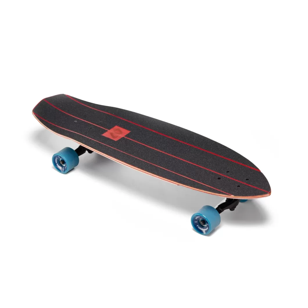 Clearance Surfskate Diamond Type White Surfskate Completes