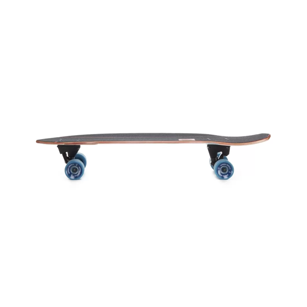 Clearance Surfskate Diamond Type White Surfskate Completes