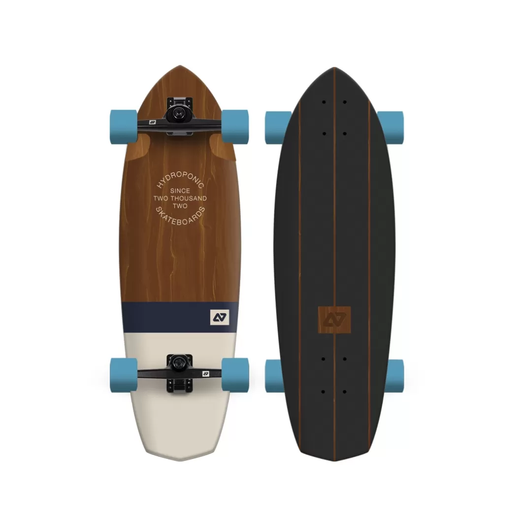 Best Sale Surfskate Diamond Vintage Brown Surfskate Completes