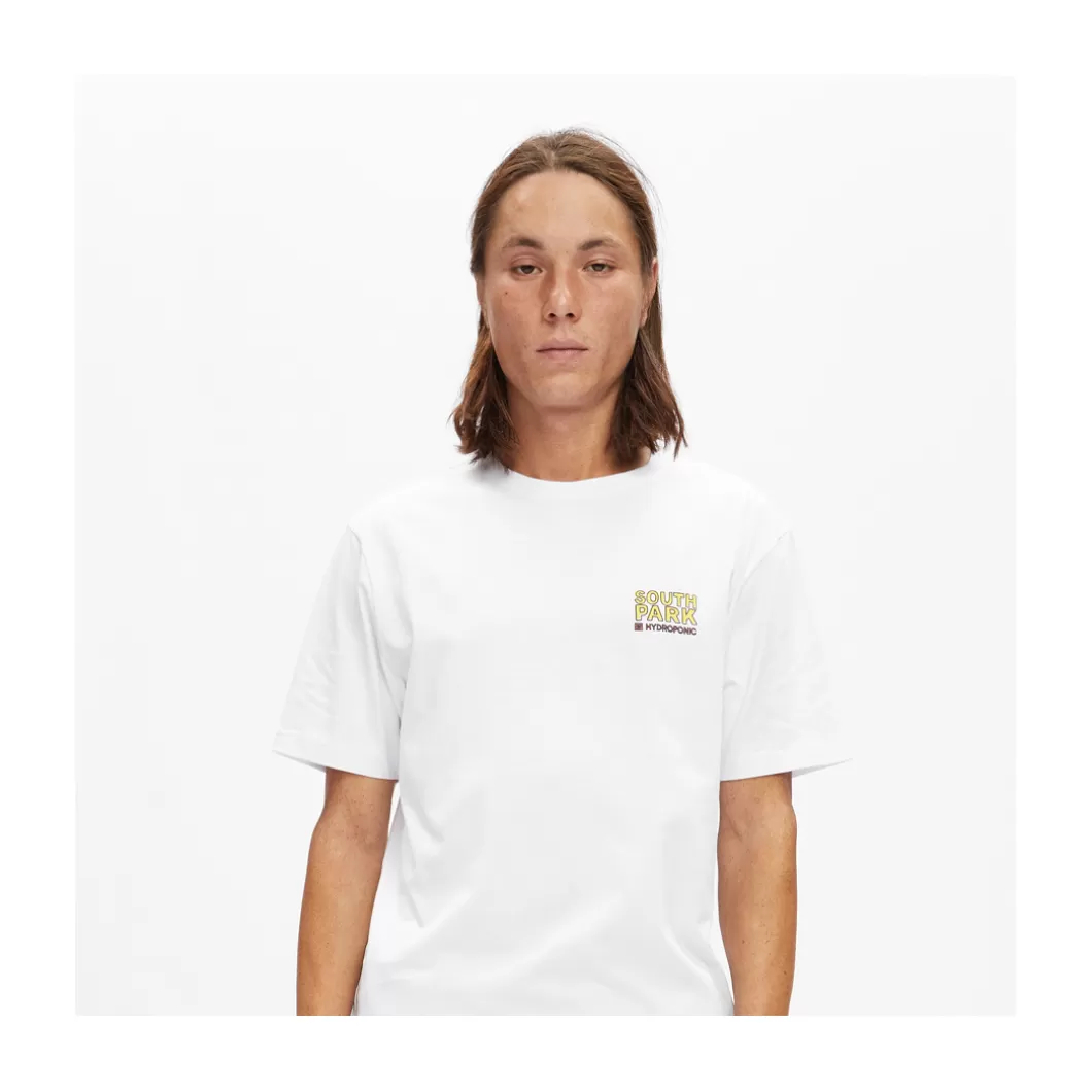 Hot T-Shirt South Park Colors White Adult T-Shirts